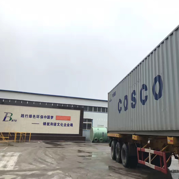 孟加拉某宾馆地埋式一体化污水处理设备发货！